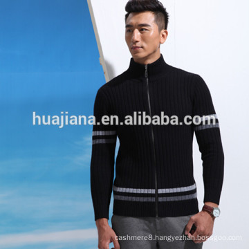 2016 design men's sweater pullover with zip